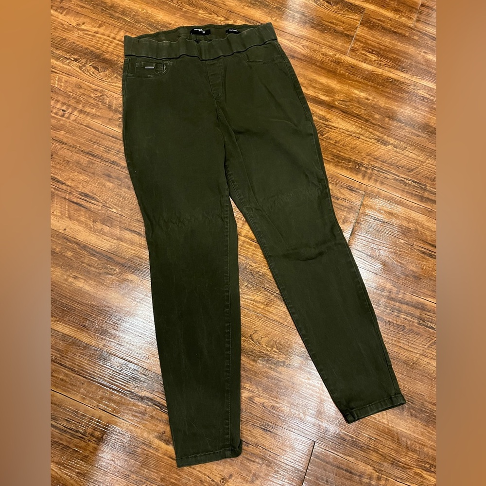Olive Green Nine West Skinny Jeans